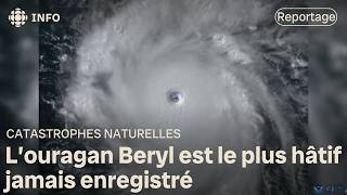 Ouragan Beryl  les Caraïbes risquent la catastrophe [upl. by Aruon579]