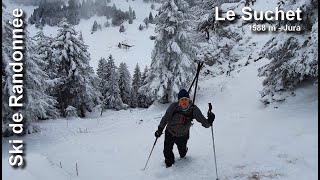 Ski de randonnée  Suchet 1588 m [upl. by Lore]