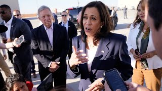 ‘Word turd sandwich’ Kamala Harris twists journalist’s question about Israel [upl. by Kirt650]