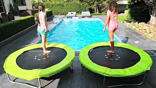 quotYOU WONT DO ITquot Swimming Pool Challenge [upl. by Nivalc]