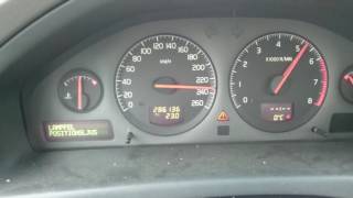 Volvo s80 24 T Acceleration 260 kmh [upl. by Ahtram425]