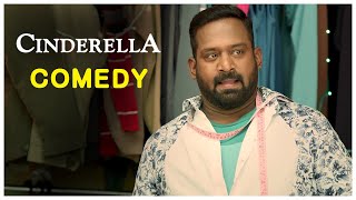 Cinderella Tamil Movie  Comedy scene Compilation  Raai Laxmi  Sakshi Aggarwal  Robo Shankar [upl. by Akemot471]