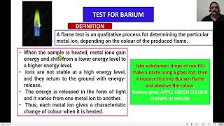 Inorganic qualitiative analysis  Spot Test Reagent Tamil [upl. by Kamat]