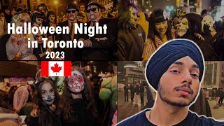 Halloween night in Toronto 🇨🇦 ll Nightlife [upl. by Bacon]