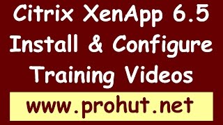 Publish Application on Citrix XenApp 65  Part 4 [upl. by Leunamnauj]