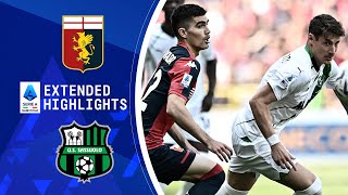 Genoa vs Sassuolo Extended Highlights  Serie A  CBS Sports Golazo [upl. by Anaela]