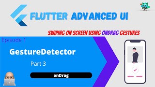 Flutter Advanced UI Series EP01 GestureDetector Part 3  onDrag Gestures [upl. by Randa]