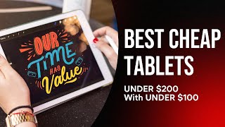 Best Cheap Android Tablets 2024  Top Budget Tablets Under 200 [upl. by Frants]