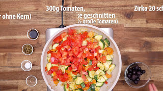 Sättigende LowCarb Gemüsepfanne mit Zucchini und Fenchel [upl. by Smart814]