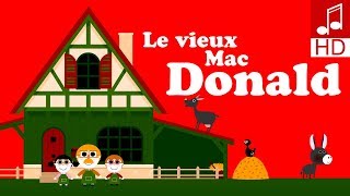 LE VIEUX MACDONALD A UNE FERME comptine pour bébé amp enfant de maternelle [upl. by Samid647]