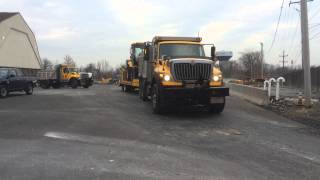 PennDOT crews leaving to assist Massachusetts [upl. by Johnette]