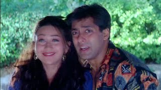 Salman Khan Kissing Krishma Kapoor amp Rambhaa  Judwaa  Comedy Scene  Hindi Movie [upl. by Horter]