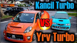 Myvi turbo VS kancil turbo 0400m Episode1 [upl. by Analise]