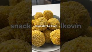 Protein balls 😋👨‍🍳 recept vegan snack protein [upl. by Eibot]