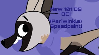 New 101 DS OC Speedpaint Periwinkle 101dalmatianstreet 101ds 101dsau [upl. by Ninahs367]