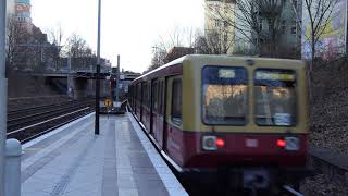 S Bahnen Bahnhof Prenzlauer Allee Berlin 4K [upl. by Dahcir]