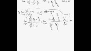 Límites de sucesiones polinomios raíces y cocientes de polinomios [upl. by Oisangi838]