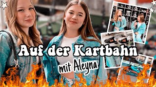 MIT ALEYNA AUF DER KARTBAHN 🔥🏎️ BENZIN 🔥😂 HEY ISI VLOG [upl. by Lareena925]