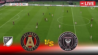 🔴LIVE  ATLANTA UNITED vs INTER MIAMI  Major League Soccer 2024  MLS USA  PES Game Simulation [upl. by Medea]