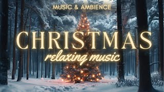 Enchanted Winter Forest  Soft Ambient Christmas Music amp Snowfall [upl. by Charlot840]