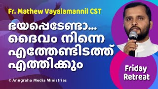 FrMathew Vayalamannil CST FRIDAY RETREAT TALK [upl. by Atinuhs852]