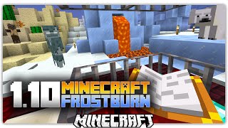 New Minecraft 110 FrostBurn Update  New Sounds New Mobs New Blocks [upl. by Beora]