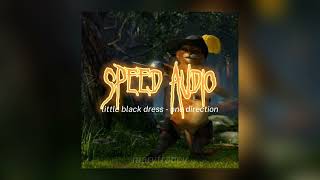 little black dress  one direction sped up [upl. by Alexia557]