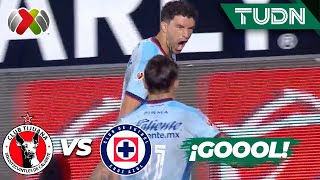 ¿QUÉ LE PASÓ A CORONA RIVERO HACE EXTRAÑO GOLAZO  Tijuana 01 Cruz Azul  AP2023J3  Liga MxTUDN [upl. by Fenelia]