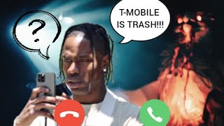 Travis Scott DISSES TMobile  PICK UP THE PHONE LIVE 2016 CHICAGO [upl. by Ahtiek]