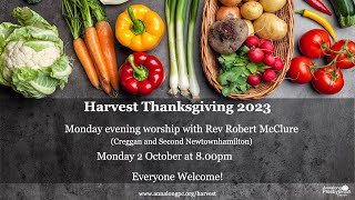 Harvest Thanksgiving  Monday 2 October 2023 [upl. by Nnylaehs]