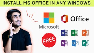 How to Install MS Office  Install MS Word  MS Powerpoint  MS Excel [upl. by Jueta102]