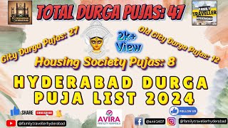 Discover the Ultimate Guide to Durga Puja 2024 in Hyderabad DurgaPuja hyderabad durgapuja [upl. by Anahgem]