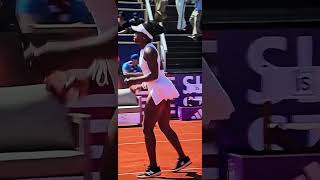 Sloane Stephens practice previas Strasbourg open 2024 [upl. by Aon]