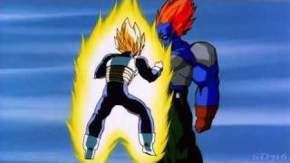 DragonballZ SSJ1 Vegeta Vs Super Android 13 HD [upl. by Nayve909]