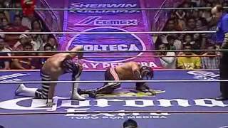 La Sombra vs Volador Jr NWA Welterweight title [upl. by Negaem]