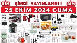 BİM 25 EKİM 2024 KATALOĞU BİM MUTFAK ÜRÜNLERİ PAŞABAHÇE ÜRÜNLERİ ANKASTRE SET ÇEYİZ SETİ BLENDER SET [upl. by Saffier]