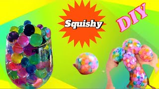 How to Make orbeez Squishy Stress balls Easy DIY for kids  orbeez squishydiy [upl. by Guido]