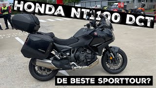 Honda NT1100 DCT 2023  First ride review [upl. by Martica]