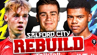 REBUILDING SALFORD CITY FIFA 22 Career Mode [upl. by Uird520]