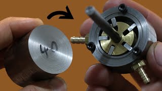 Making a Mini Hydraulic Pump [upl. by Einaffyt]