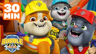 Rubble Builds Special Surprises For His Family  30 Minute Compilation  Rubble amp Crew [upl. by Nugent451]