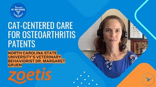 Catcentered Care for Osteoarthritis Patents featuring Veterinary Behaviorist Dr Margaret Gruen [upl. by Ayocat]