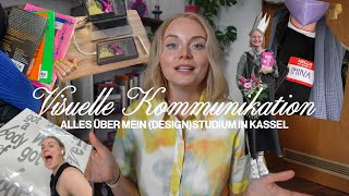 visuelle kommunikation amp design studieren 📚 review inhalte amp abläufe an der kunsthochschule kassel [upl. by Etnom749]