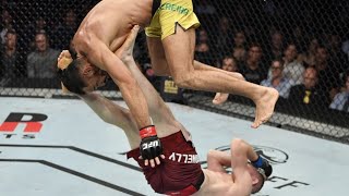 UFC 301 Michel Pereira dá golpe inédito finaliza Potieria e vinga Shogun [upl. by Grew]