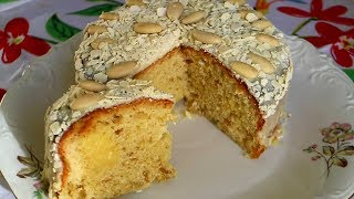 IL PANETTONE QUARTA PARTEPANETTONE CON LA GLASSA DI CIOCCOLATO BIANCO E LA CREMA AL LIMONE [upl. by Alger135]