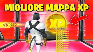 MIGLIORE MAPPA GLITCH XP per ARRIVARE al LIVELLO 50 nella STAGIONE REMIX di fortnite ita [upl. by Nivk]