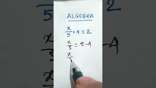 Algebra class 6 shortsfeed shorts youtubeshorts mathalgebraclass6 [upl. by Nevram]