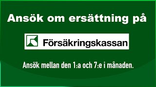 Att söka ersättning på försäkringskassan [upl. by Behn]