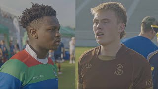 Highlights  Top sides in English schools rugby battle it out In Thailand  Millfield vs Sedbergh [upl. by Ahsirahc571]