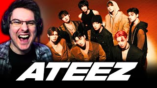 NON KPOP FANS REACTS TO ATEEZ 에이티즈 FOR THE FIRST TIME Guerilla Bouncy Crazy Form amp MORE [upl. by Ettecul387]